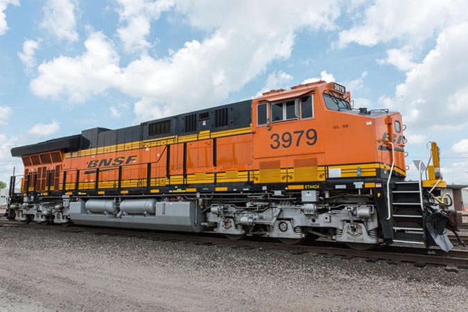BNSF 3979, A GE ET44C4, is an example of a Tier 4 locomotive. BNSF 3979, A GE ET44C4, is an example of a Tier 4 locomotive.